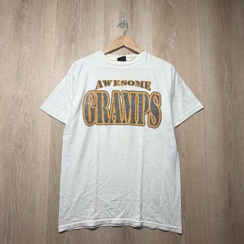 Unbranded Men's White and Cream T-shirt